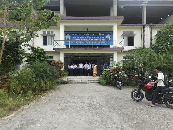 The college building at Khargaon — Kokrajhar Law College